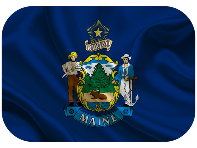 Maine flag
