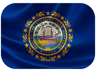 New Hampshire flag