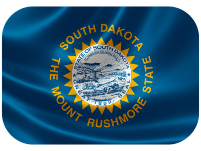 South Dakota flag